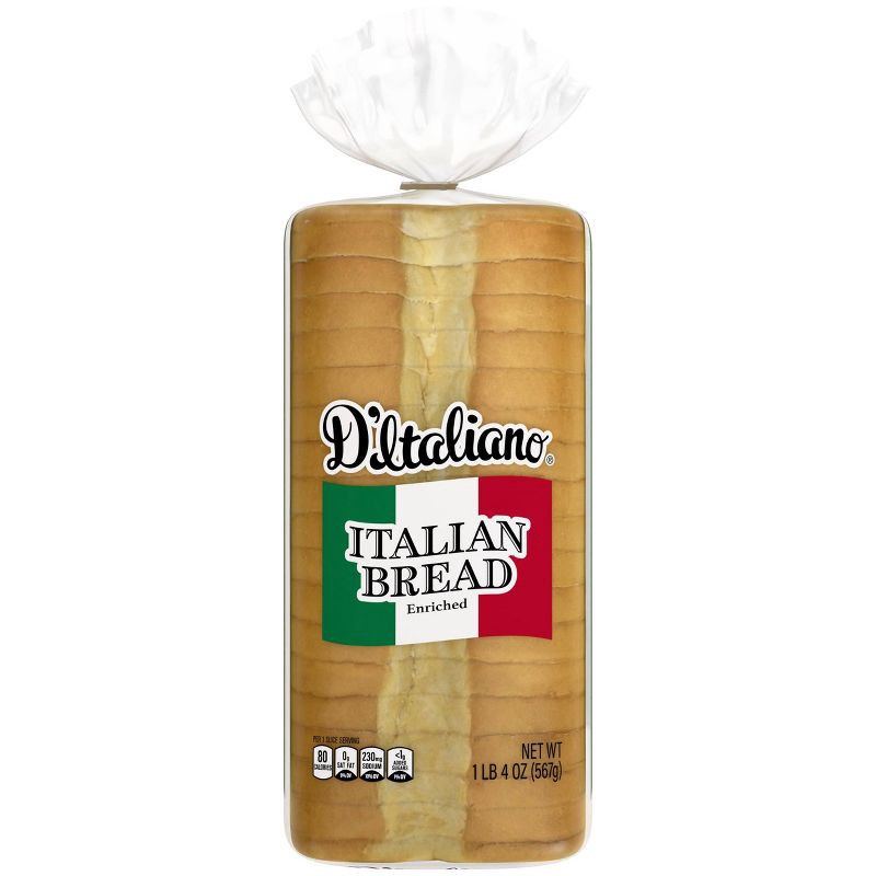 slide 8 of 11, D'Italiano D'Italianto Italian Bread - 20oz, 20 oz