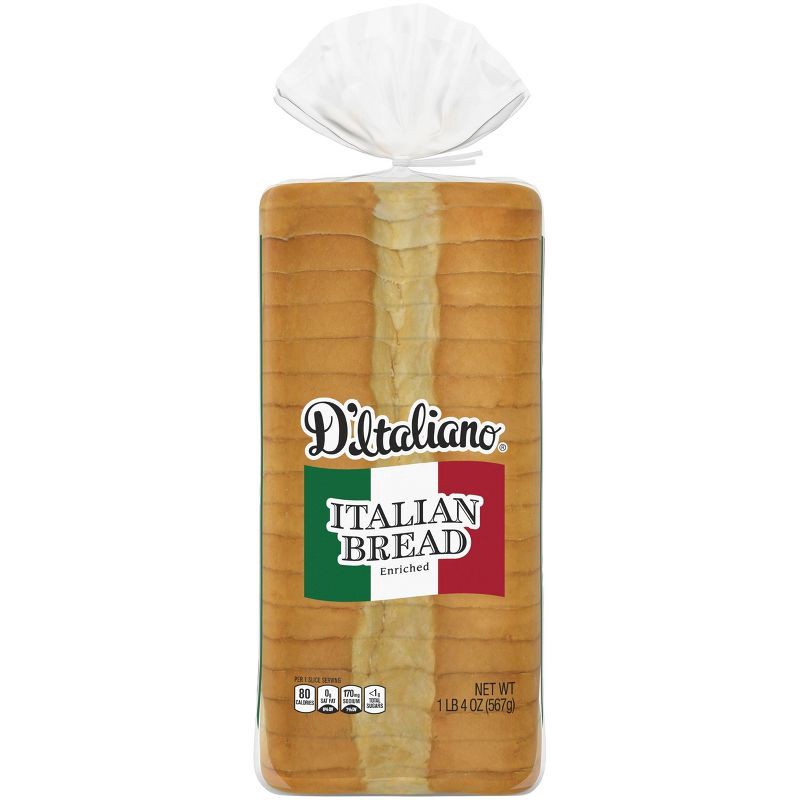 slide 9 of 11, D'Italiano D'Italianto Italian Bread - 20oz, 20 oz