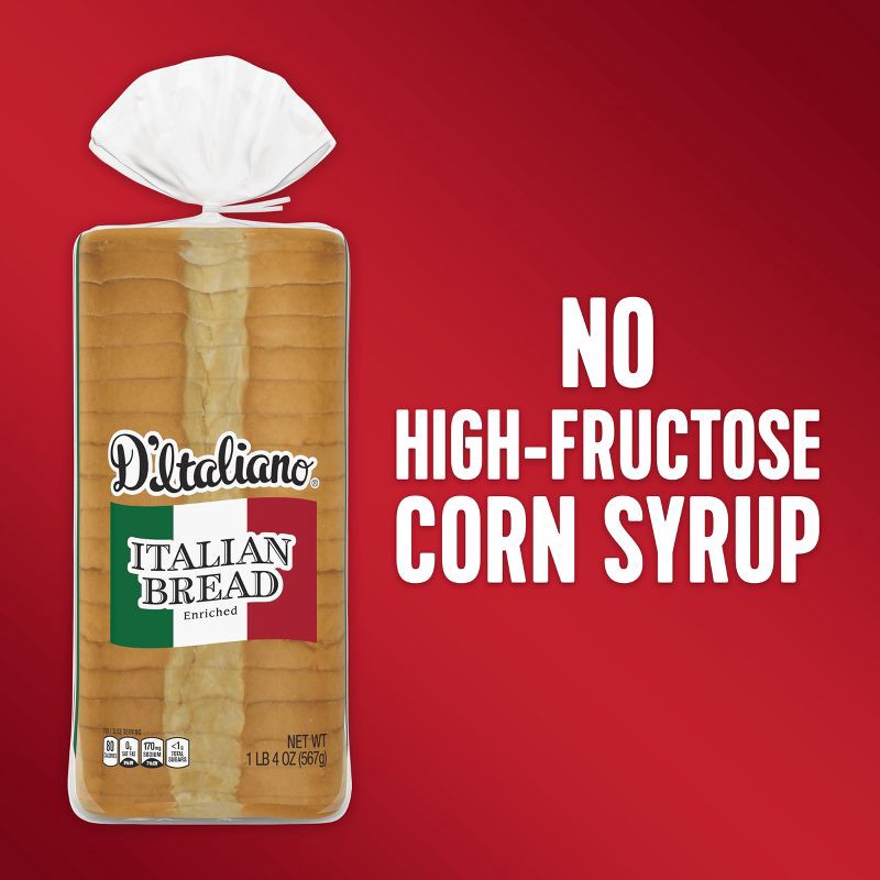 slide 10 of 11, D'Italiano D'Italianto Italian Bread - 20oz, 20 oz