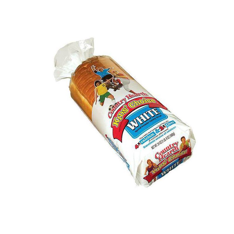 slide 2 of 4, Country Hearth Kid's Choice White Bread - 24oz, 24 oz