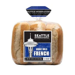 Seattle International Baking Company Seattle International French Rolls - 19oz/6ct