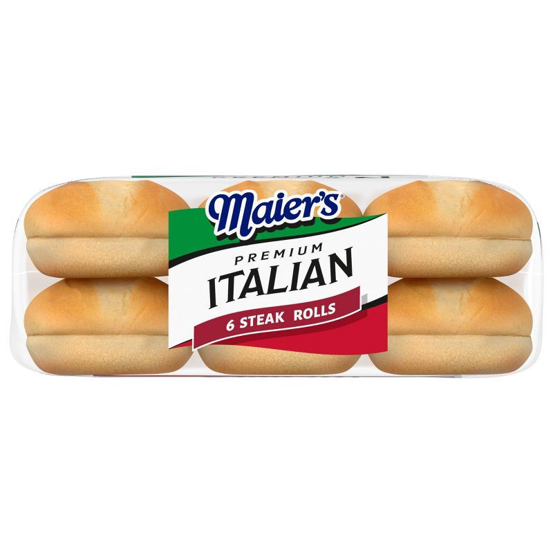 slide 5 of 9, Maier's Maiers Italian Steak Rolls - 15oz, 15 oz