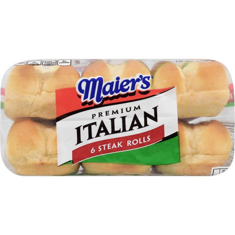 slide 7 of 9, Maier's Maiers Italian Steak Rolls - 15oz, 15 oz