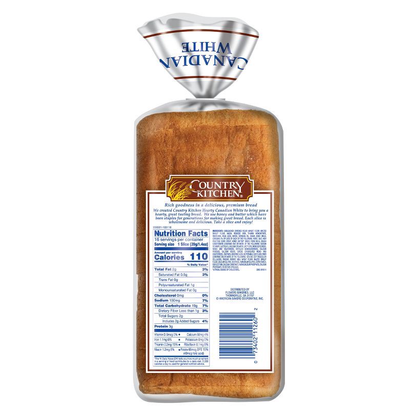 slide 9 of 10, Country Kitchen Canadian White Bread - 20oz, 20 oz