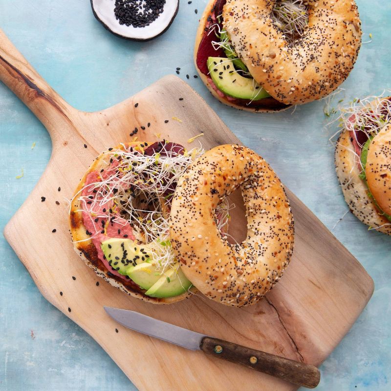 slide 4 of 4, Franz New York Bagel Boys Everything Bagels - 18oz/6ct, 6 ct; 18 oz