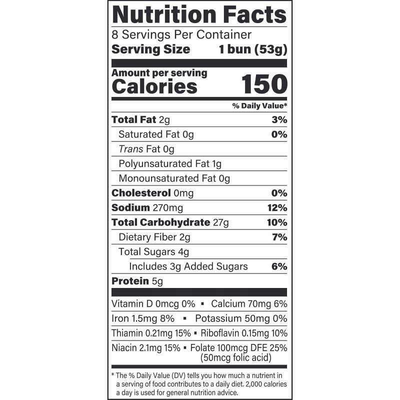 slide 4 of 10, Grandma Sycamore's Hot Dog Buns - 15oz, 15 oz