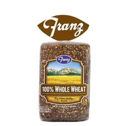 Franz Big Horn Valley 100% Whole Wheat Sandwich Bread - 24oz