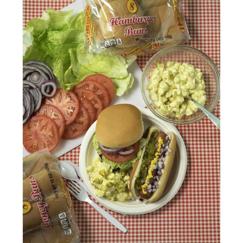 slide 7 of 10, Grandma Sycamore's Hamburger Buns - 18oz, 18 oz