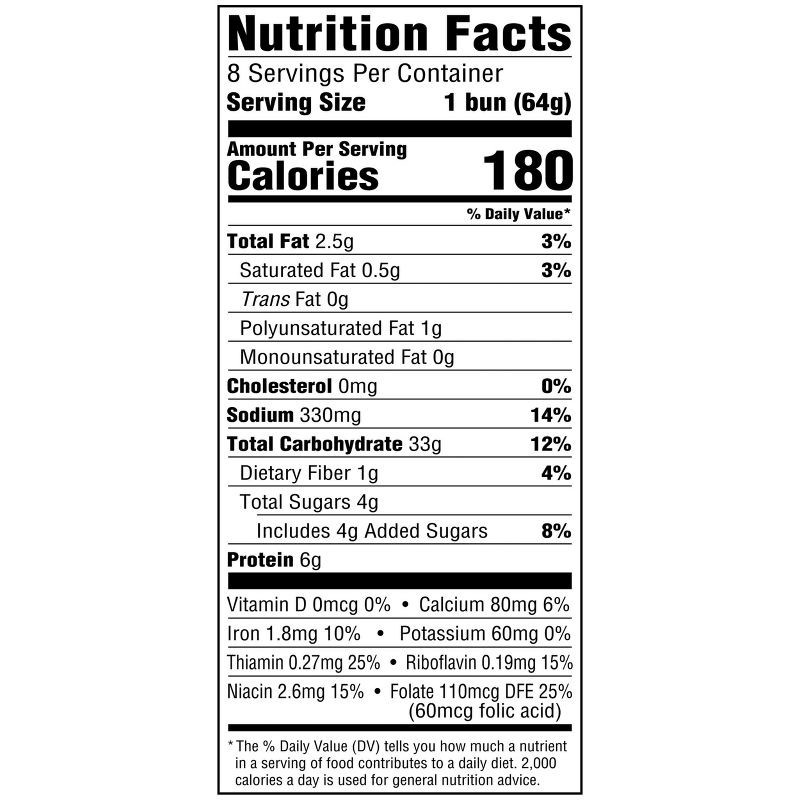 slide 8 of 10, Grandma Sycamore's Hamburger Buns - 18oz, 18 oz