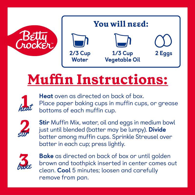 slide 4 of 10, Betty Crocker Lemon Poppy Seed Muffin Mix - 14.5oz, 14.5 oz