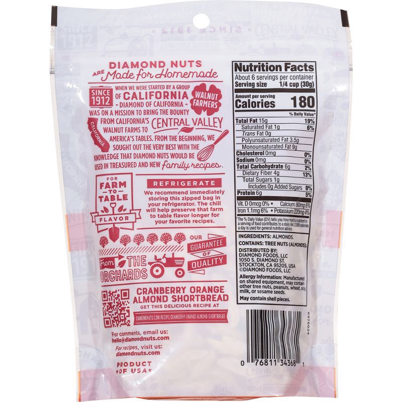 slide 2 of 4, Diamond Slivered Almonds - 6oz, 6 oz