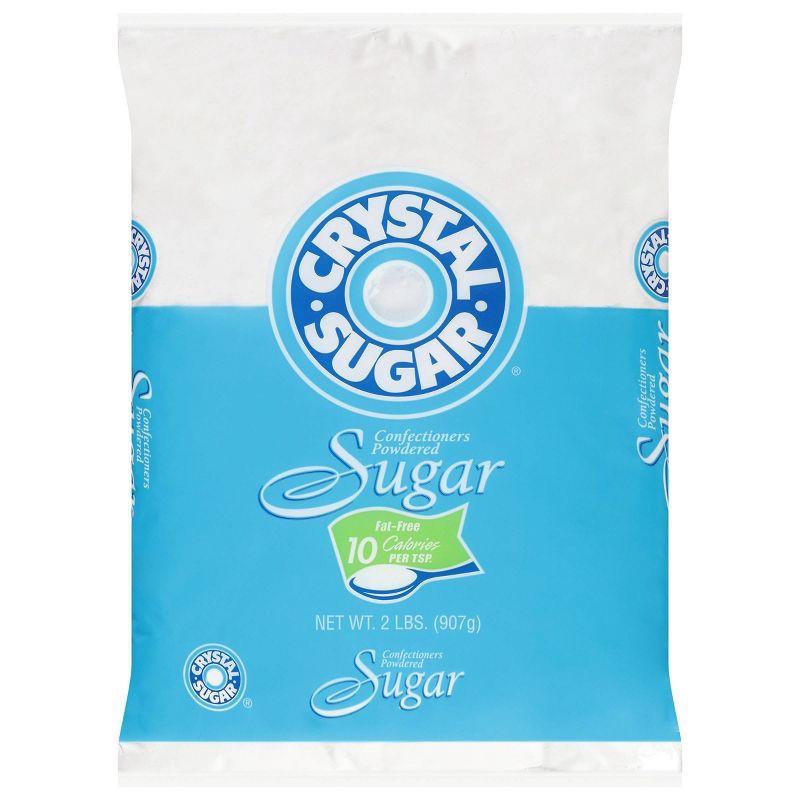 slide 1 of 5, Crystal Sugar Confectioners Powdered Sugar - 2lbs, 2 lb