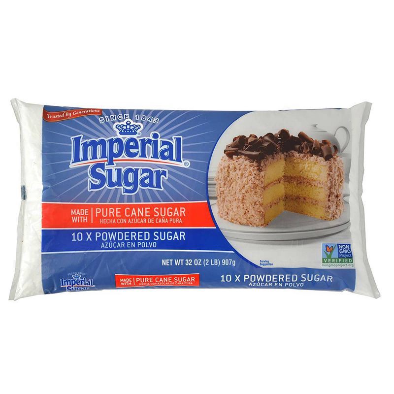 slide 1 of 1, Imperial Sugar Imperial Pure Cane Powdered Sugar - 2lbs, 2 lb