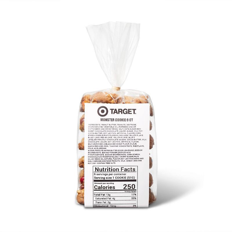 slide 2 of 3, Monster Cookies - 6ct - Favorite Day™, 6 ct