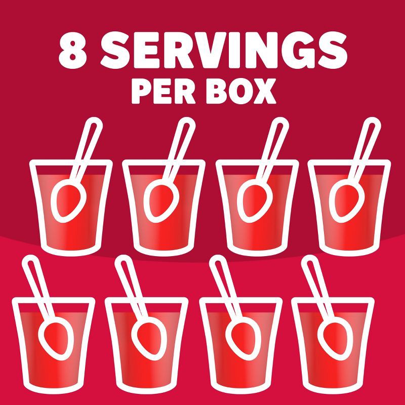 slide 5 of 9, JELL-O Cherry Gelatin Dessert Mix - 6oz, 6 oz