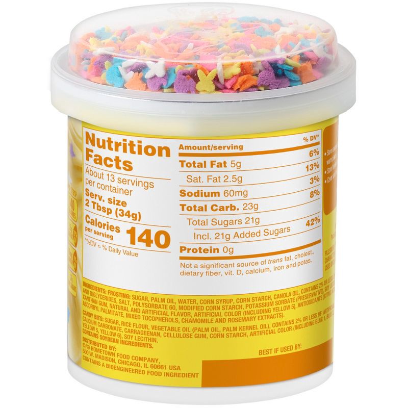 slide 7 of 7, Pillsbury Funfetti Spring Vanilla Frosting - 15.6oz, 15.6 oz