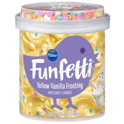 Pillsbury Easter Funfetti Spring Vanilla Frosting - 15.6oz