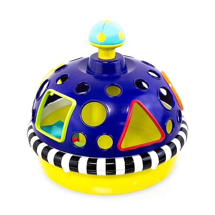 slide 1 of 7, Sassy Sort'n Spin Shape Sorter Stem Toy, 1 ct