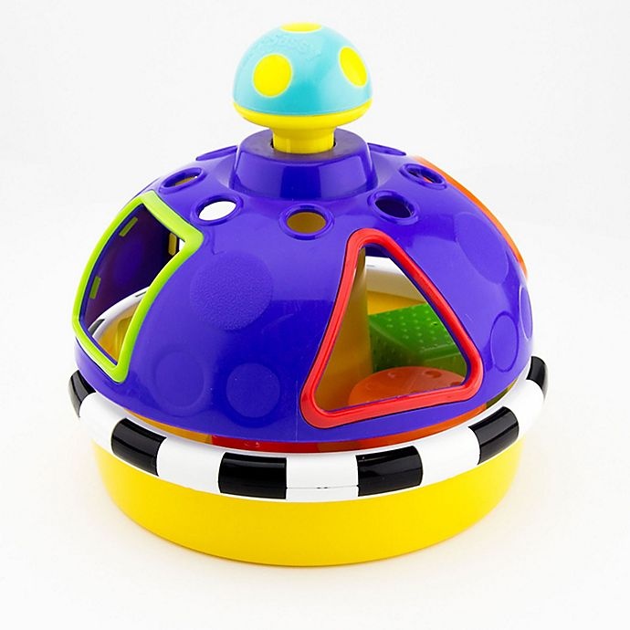 slide 7 of 7, Sassy Sort'n Spin Shape Sorter Stem Toy, 1 ct