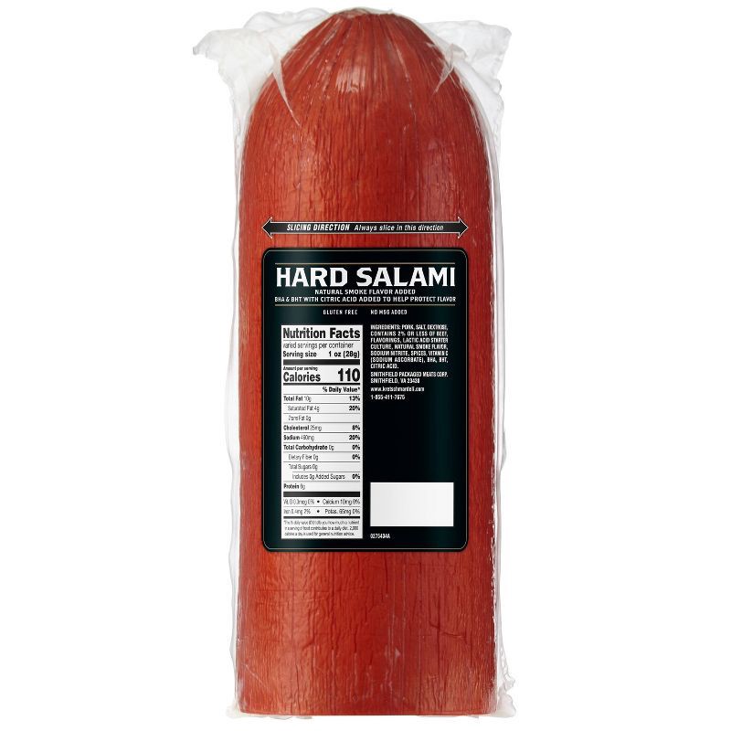 slide 2 of 5, Kretschmer Hard Salami Stick Deli Fresh Sliced - price per lb, per lb