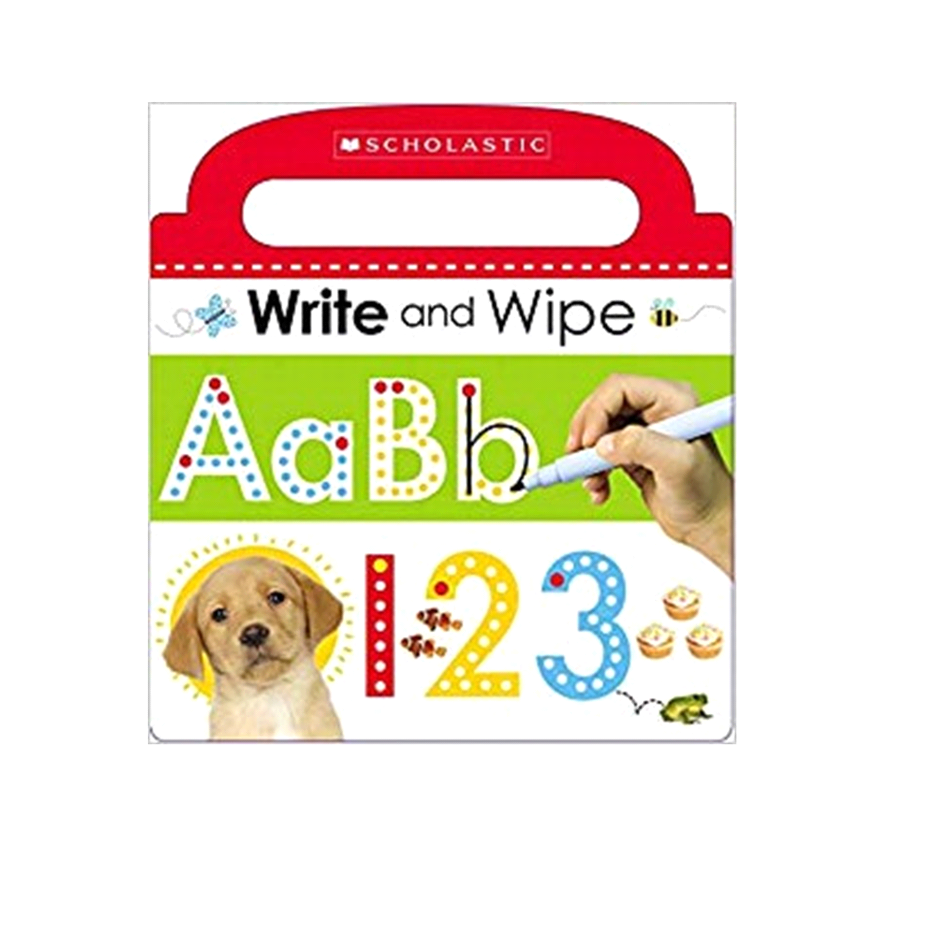 slide 1 of 1, Write and Wipe ABC 123 Board Book By Scholastic, 1 ct