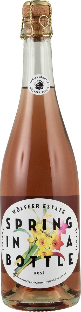 slide 3 of 13, Wolffer Estate Alcohol-Removed Sparkling Spring in a Bottle Rose 25.4 fl oz, 25.4 fl oz