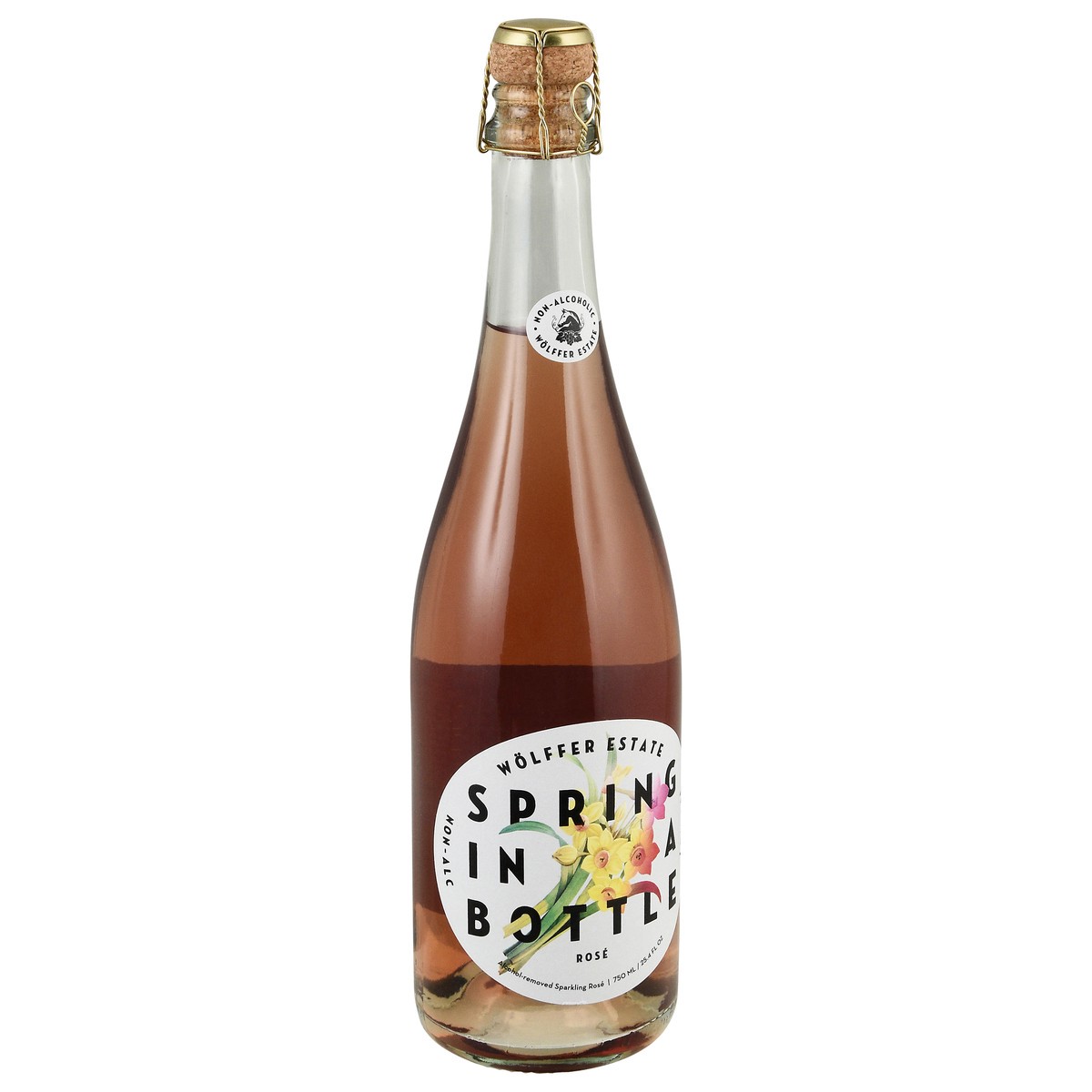 slide 10 of 13, Wolffer Estate Alcohol-Removed Sparkling Spring in a Bottle Rose 25.4 fl oz, 25.4 fl oz