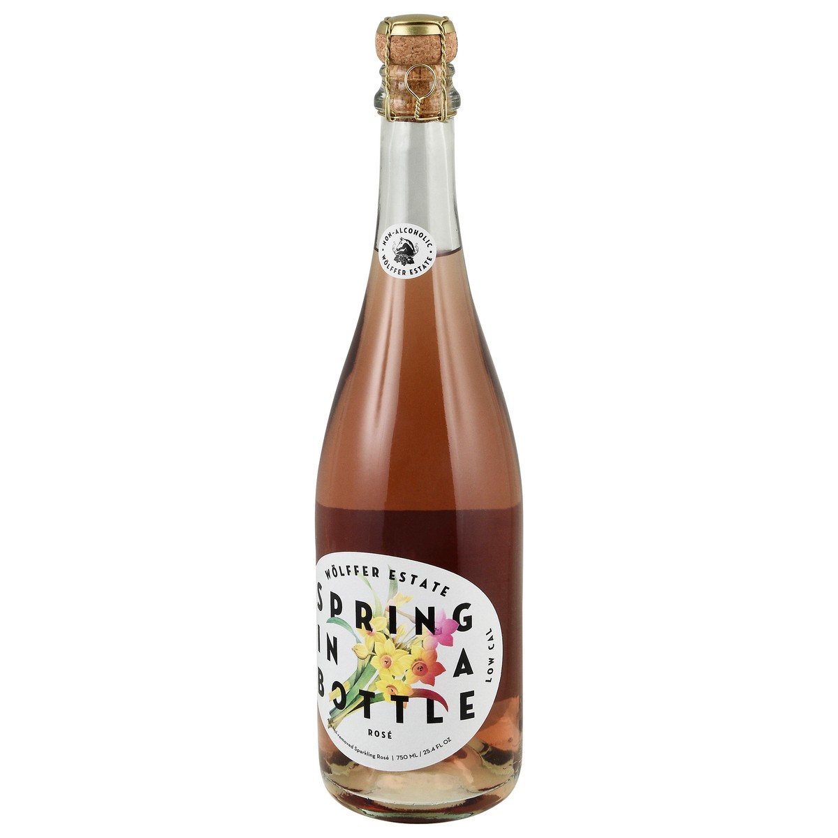 slide 8 of 13, Wolffer Estate Alcohol-Removed Sparkling Spring in a Bottle Rose 25.4 fl oz, 25.4 fl oz