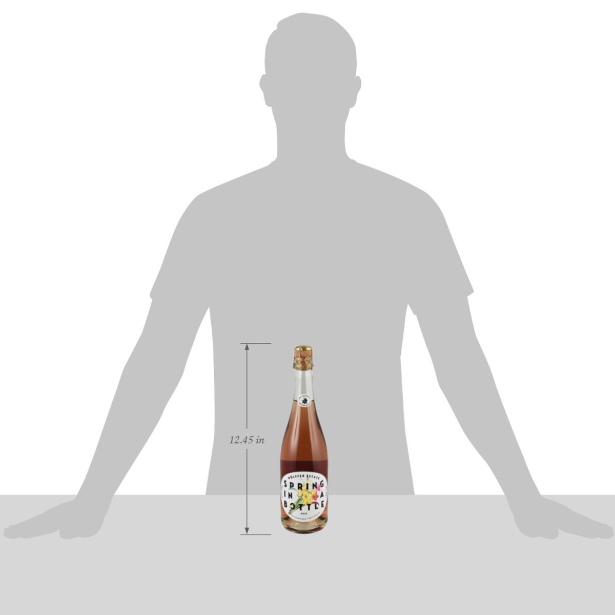 slide 2 of 13, Wolffer Estate Alcohol-Removed Sparkling Spring in a Bottle Rose 25.4 fl oz, 25.4 fl oz