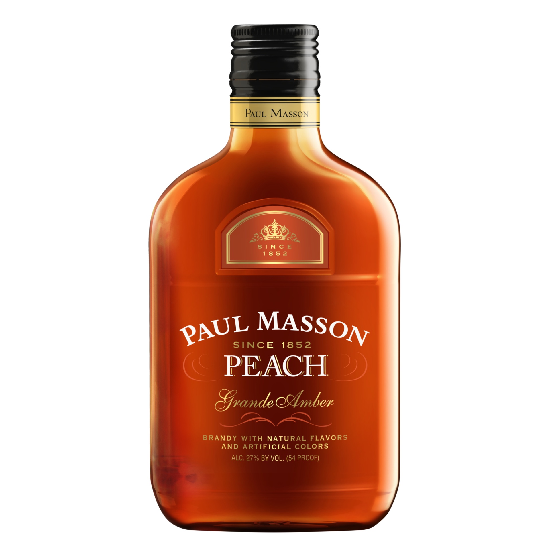 slide 1 of 2, Paul Masson Brandy Peach, 200 ml