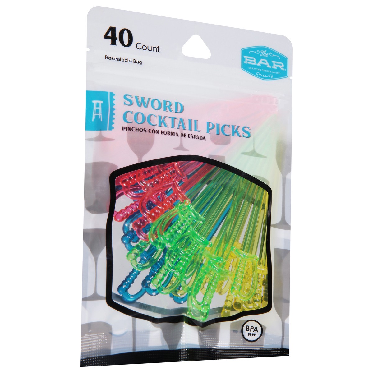 slide 9 of 12, The Bar Sword Cocktail Picks - 40 ct, 40 ct