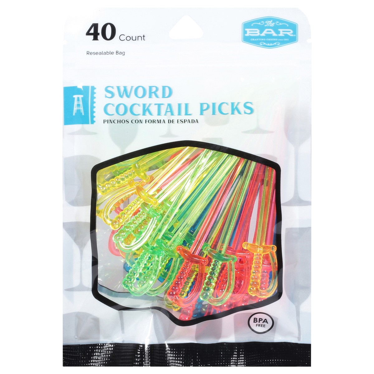 slide 1 of 12, The Bar Sword Cocktail Picks - 40 ct, 40 ct