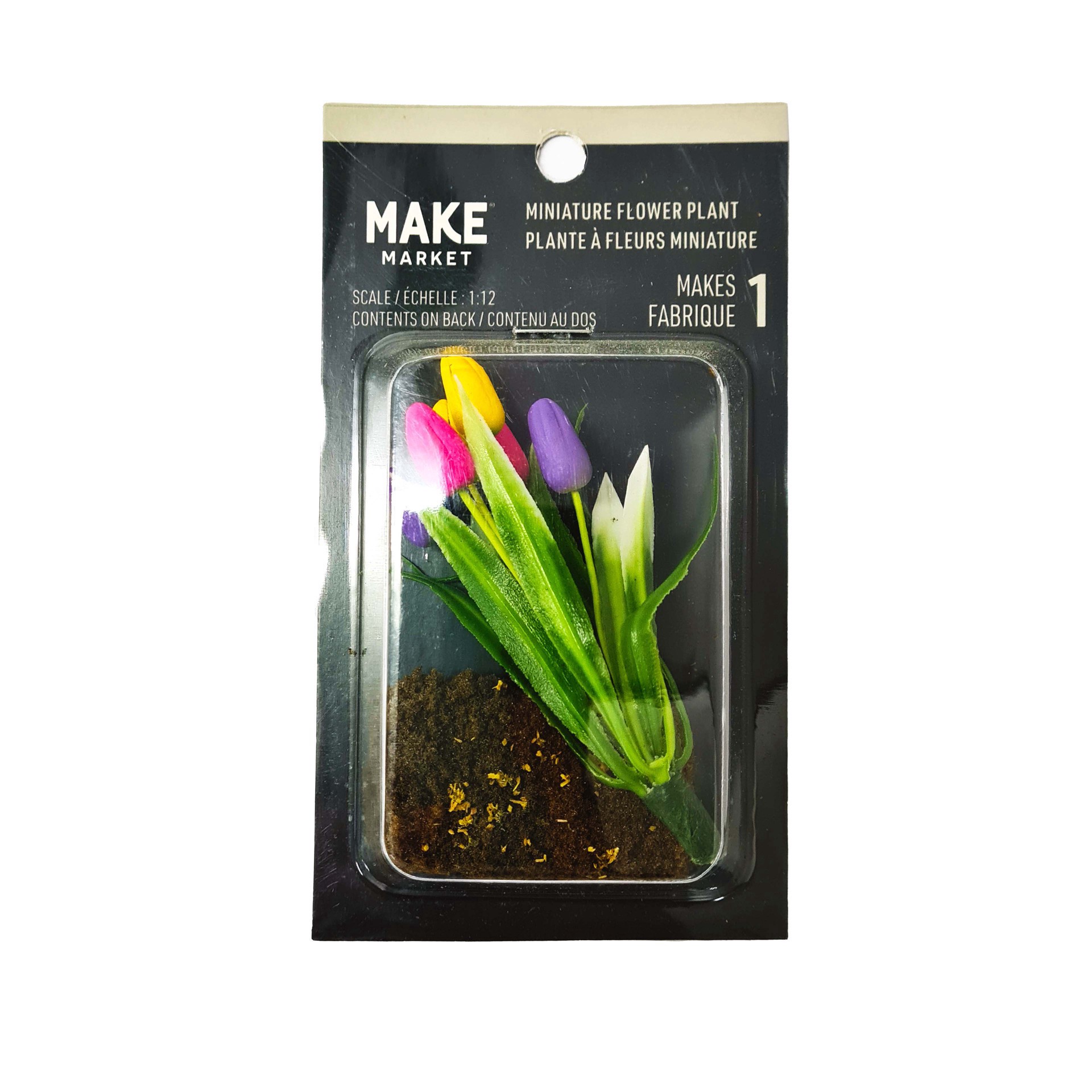 slide 2 of 4, Miniature Tulip Flower Plant With Base By Make Market, 4 in