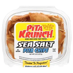 Pita Krunch All Natural Sea Salt Pita Chips 8 oz