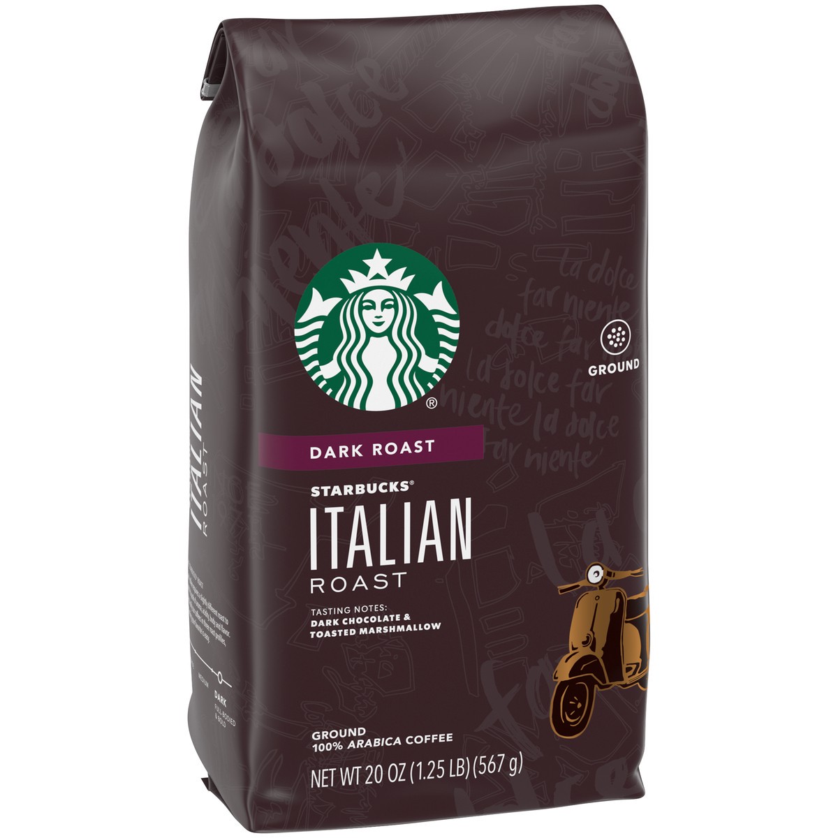 slide 11 of 13, Starbucks Ground Italian Roast - 18 oz, 18 oz