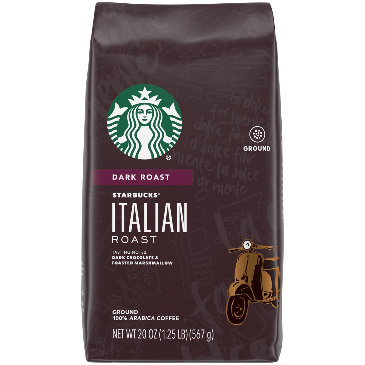 slide 12 of 13, Starbucks Ground Italian Roast - 18 oz, 18 oz