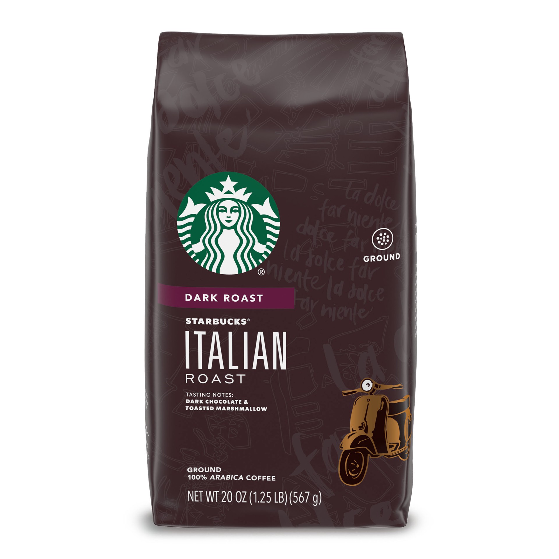 slide 1 of 13, Starbucks Ground Italian Roast - 18 oz, 18 oz