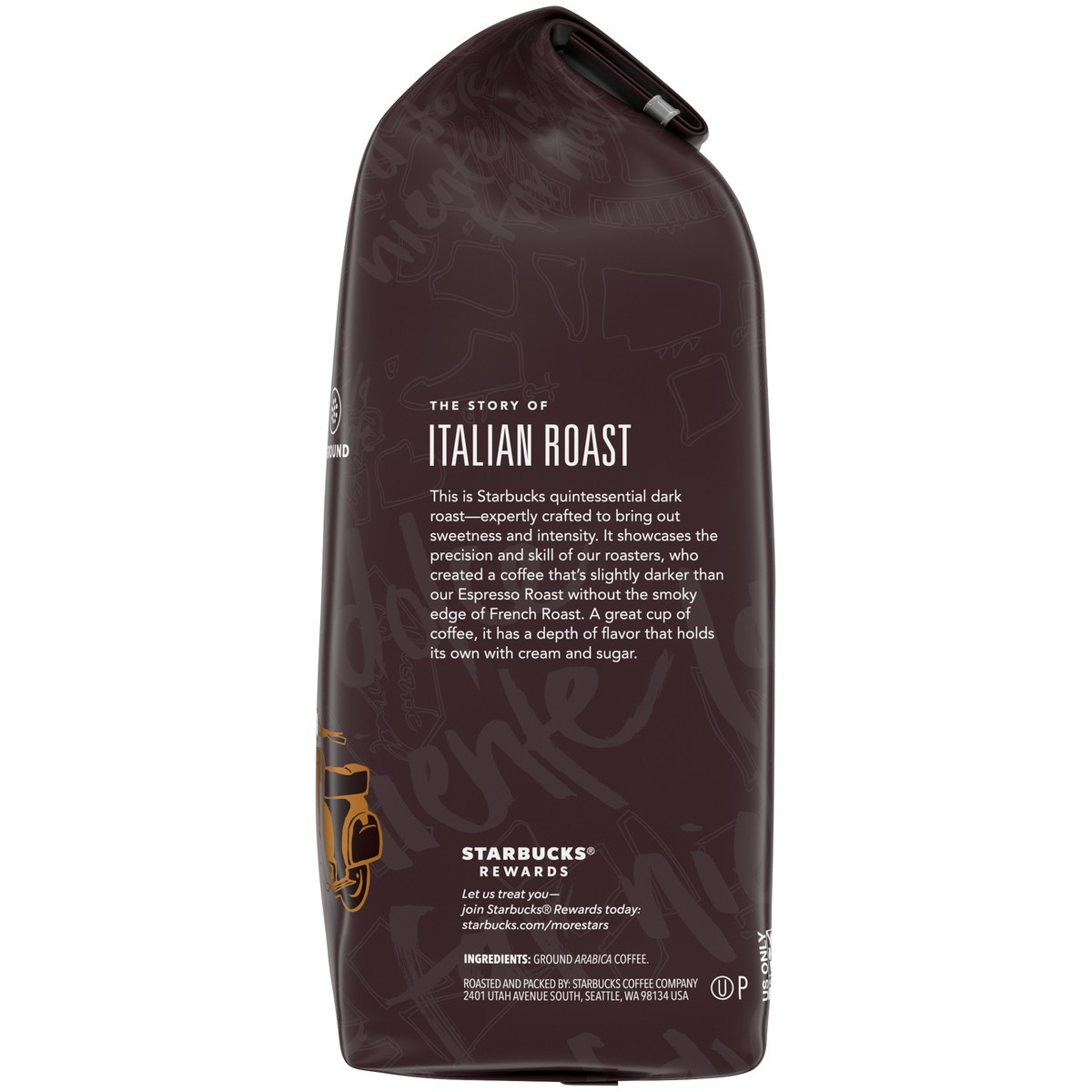 slide 6 of 13, Starbucks Ground Italian Roast - 18 oz, 18 oz