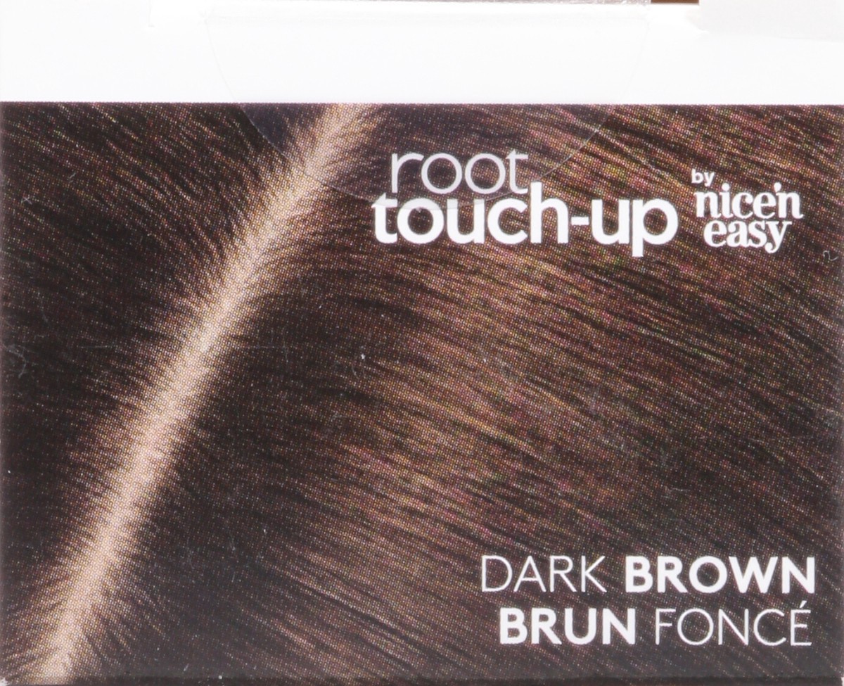 slide 6 of 12, Root Touch-Up Clairol Root Touch-Up Semi-Permanent Hair Color Blending Gel Dark Brown, 1 ct