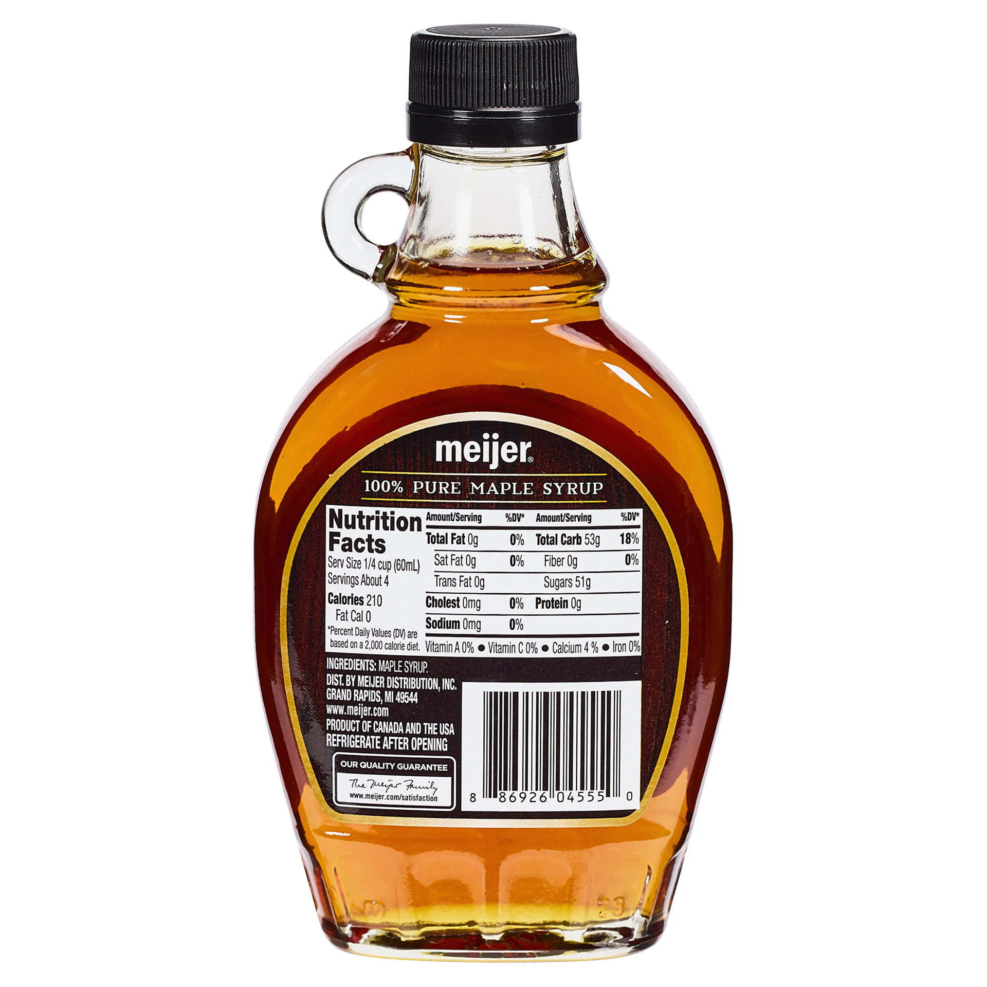 slide 5 of 5, Meijer Pure Maple Syrup, 8.5 oz