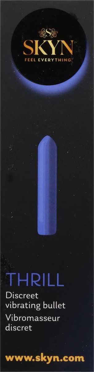 slide 9 of 12, SKYN Thrill Discreet Vibrating Bullet 1 ea, 1 ct
