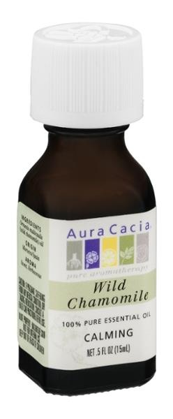 slide 1 of 1, Aura Cacia Calming Wild Chamomile Pure Essential Oil 0.5 fl oz, 0.5 fl oz