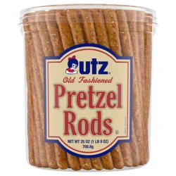 Utz 25 oz Utz Old Fashioned Pretzel Rods Barrel