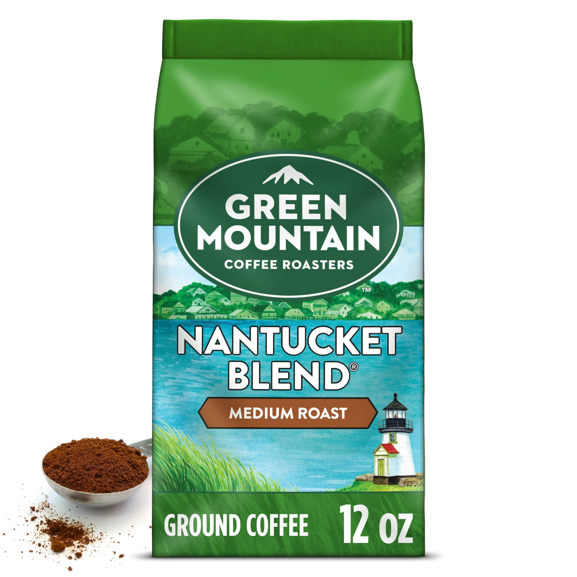 Green Mountain Coffee Nantucket Blend Ground Coffee Medium Roast 12