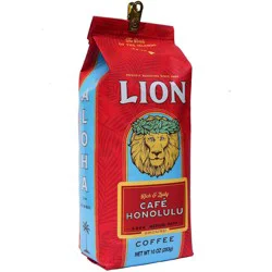 LION Coffee Lion Cafe Honolulu Medium Roast Ground Coffee - 10oz