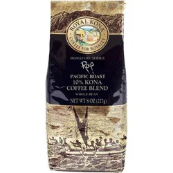 Royal Kona Roy's Medium Roast Whole Bean Coffee - 8oz