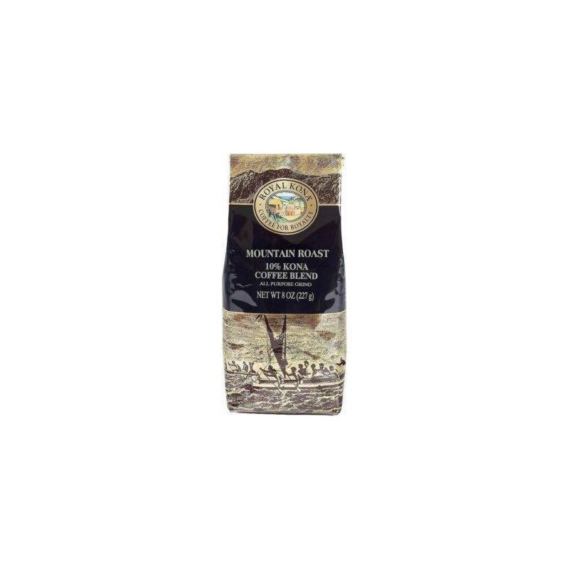 slide 2 of 3, Royal Kona Mountain Roast Ground Medium Roast Coffee - 8oz, 8 oz