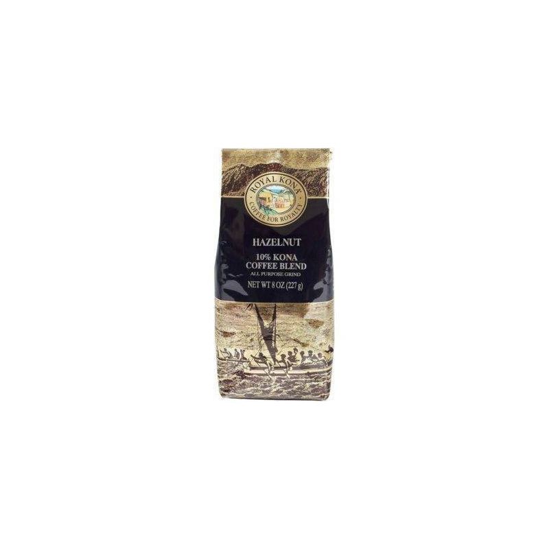 slide 2 of 3, Royal Kona Hazelnut Medium Roast Ground Coffee - 8oz, 8 oz