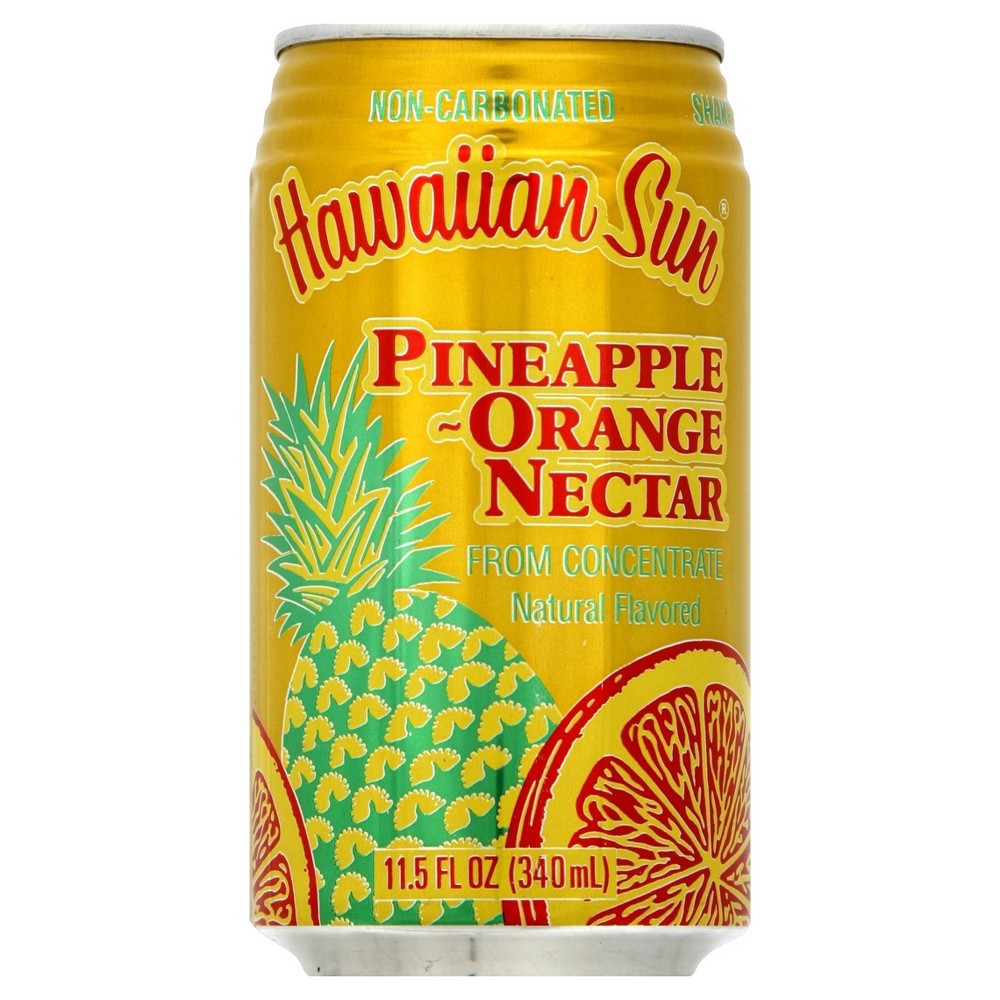 slide 3 of 4, Hawaiian Sun Pineapple-Orange Nectar - 6pk/11.5 fl oz Cans, 6 ct; 11.5 fl oz