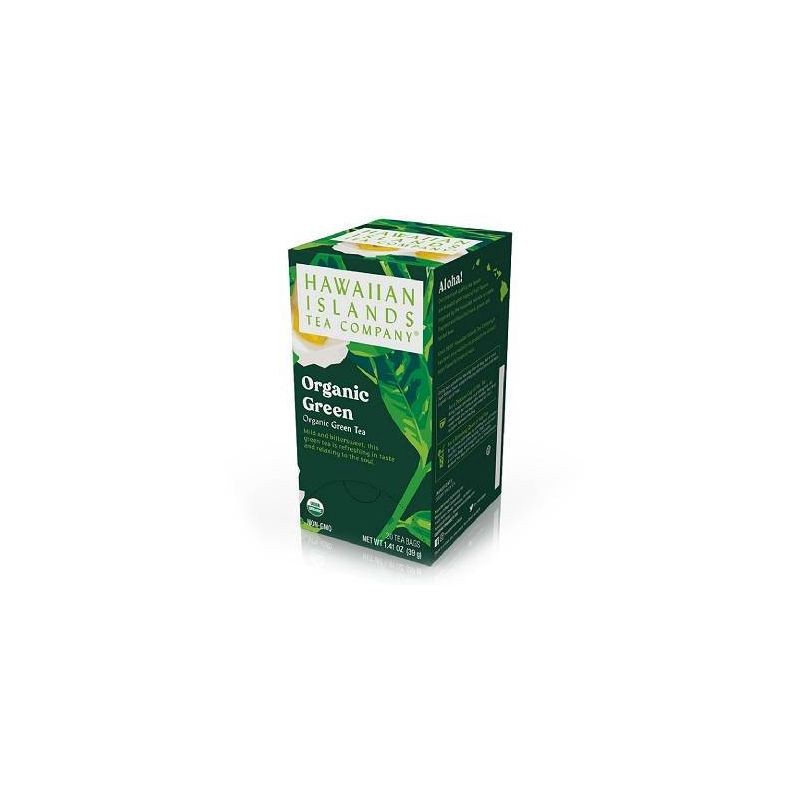 slide 2 of 4, Hawaiian Islands Tea Hawaiian Island Tea Company Organic Green Tea - 20ct, 20 ct